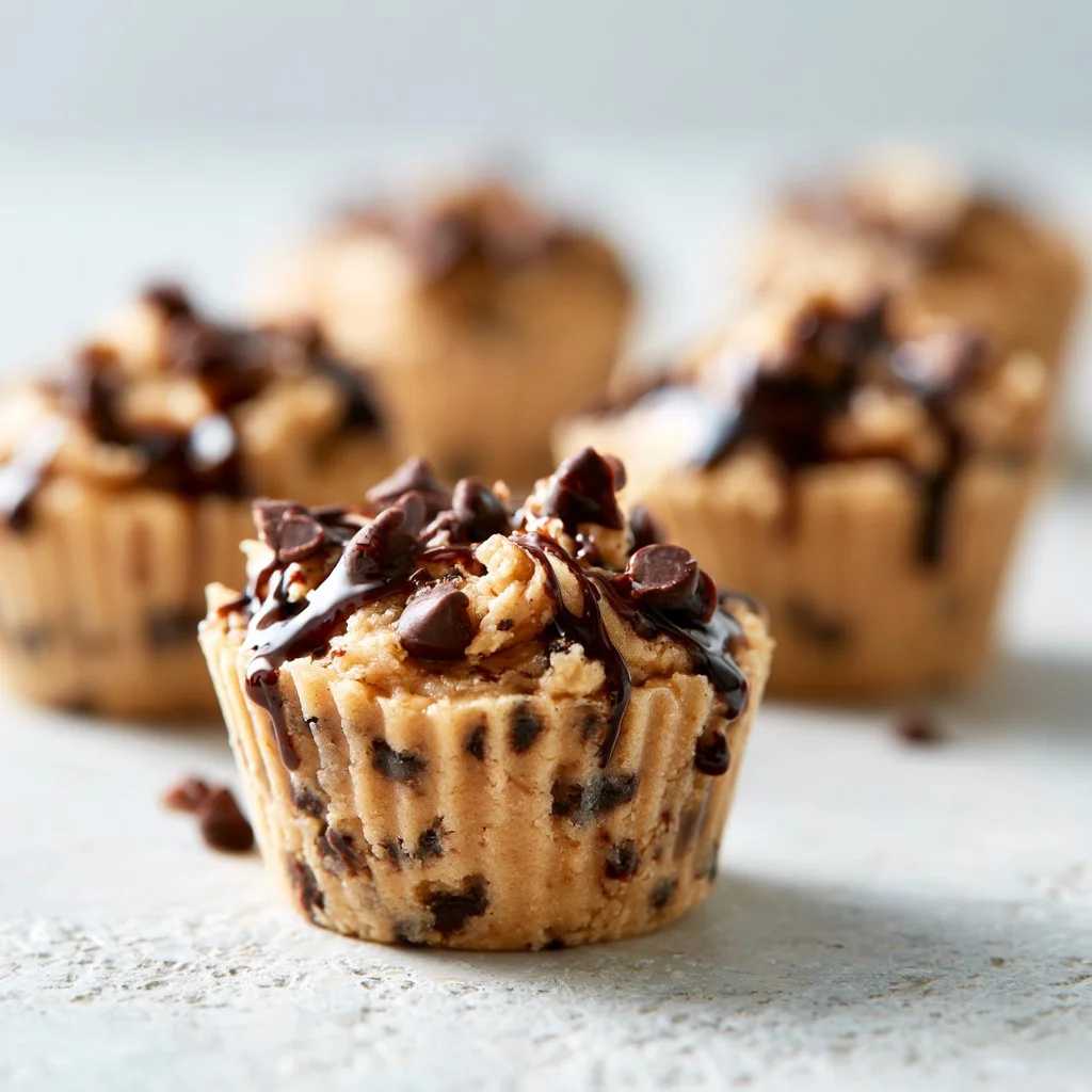Chocolate Chip Cookie Dough Cups