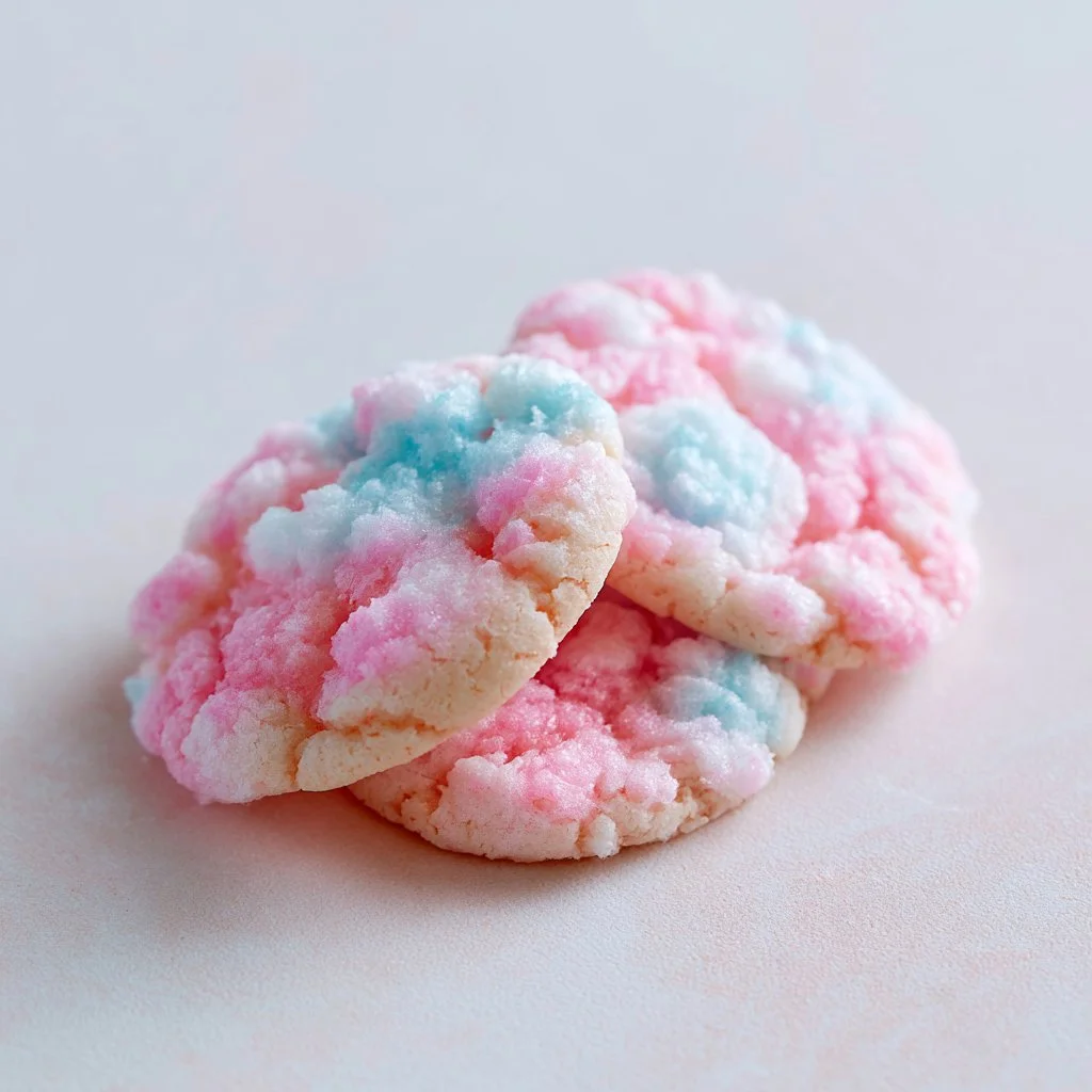Cotton Candy Cookies Recipe - Fun &amp; Colorful Treats