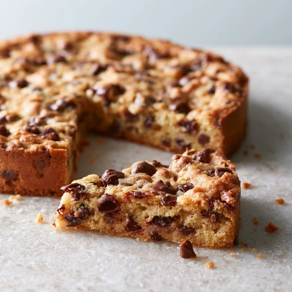 Easy Chocolate Chip Cookie Cake