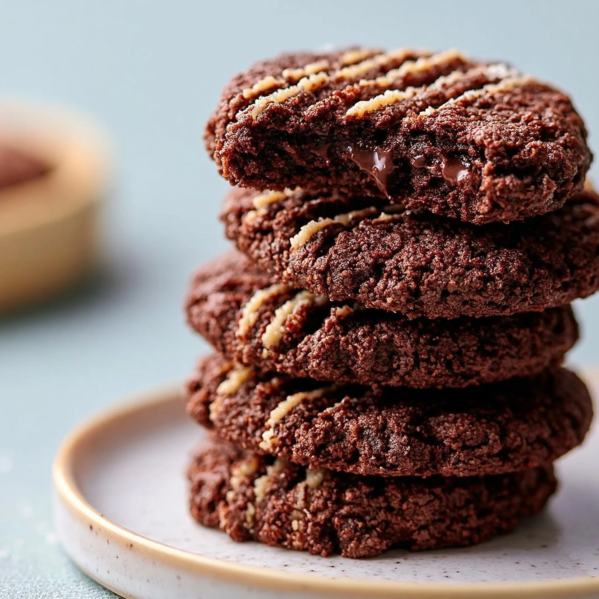 Easy Chocolate Condensed Milk Cookies