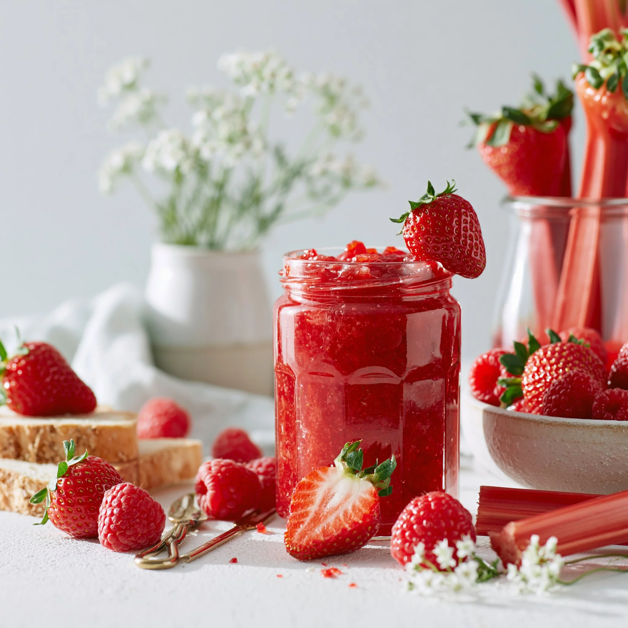 Strawberry Rhubarb Jam