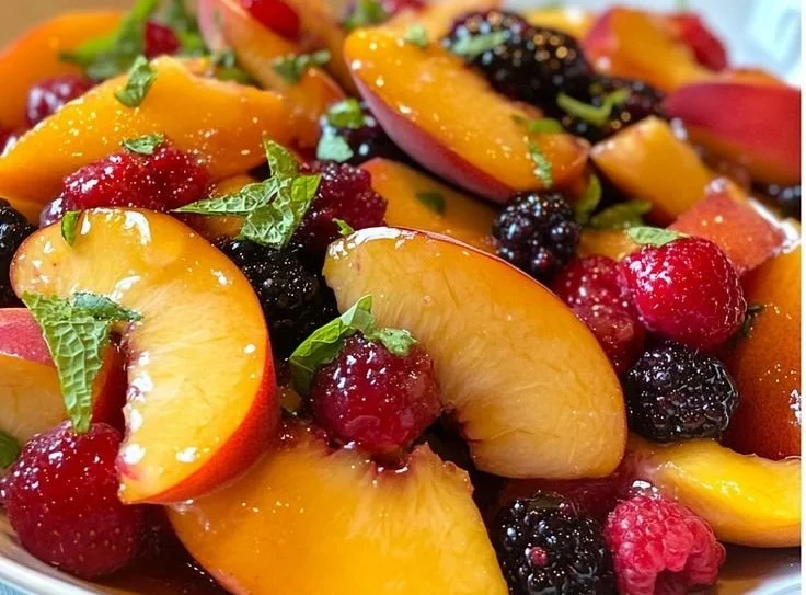 Summer Peach Salad