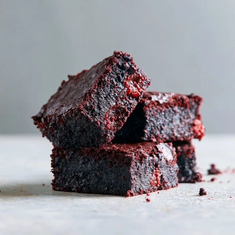 Decadent fudgy date brownies served with a sprinkle of cocoa powder