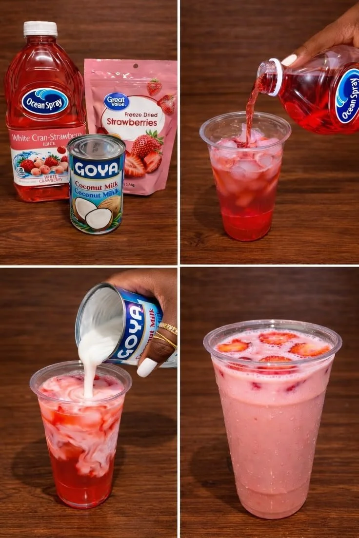 Homemade Pink Drink