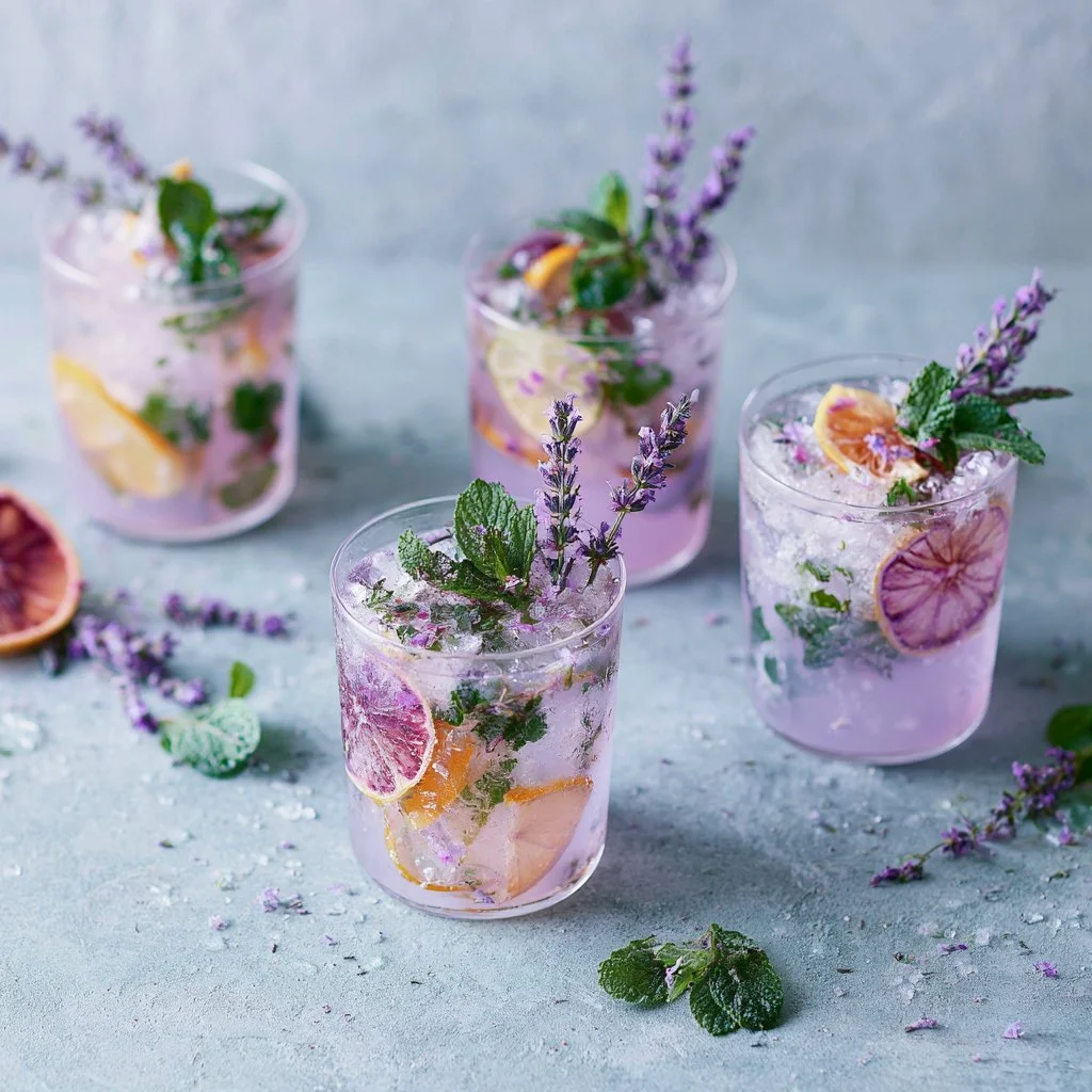 Lavender Mojito Mocktail