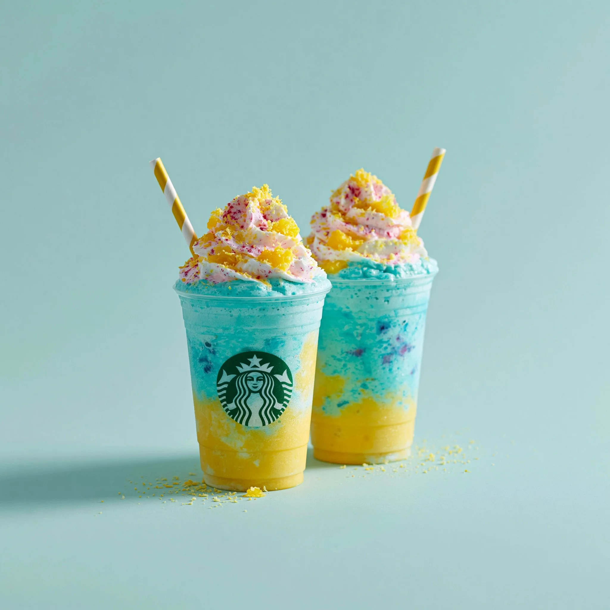 Mango Blue Raspberry Pulse Frappuccino