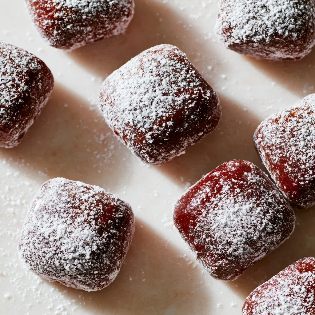 Delicious Nutella mochi dessert made with glutinous rice flour.