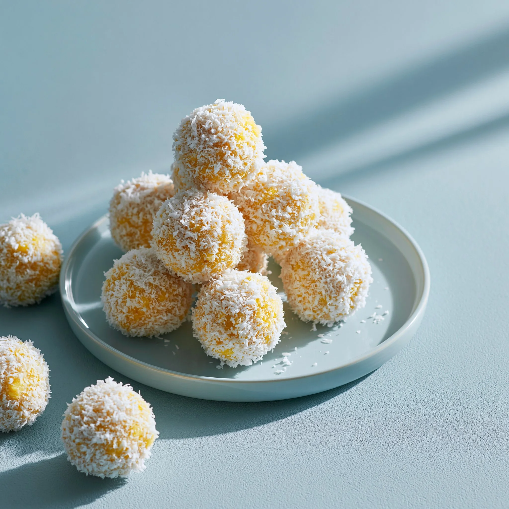 Pineapple Coconut No Bake Balls
