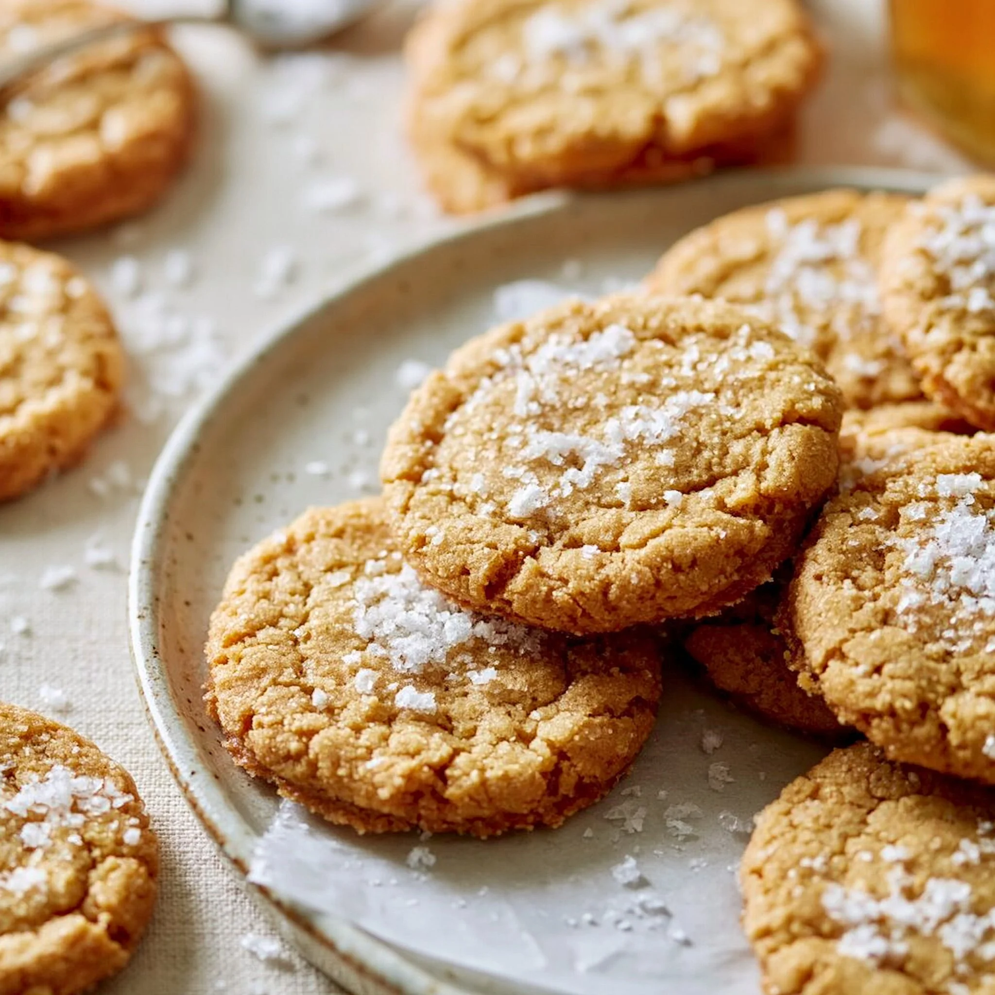 Salted Honey Cookies Recipe