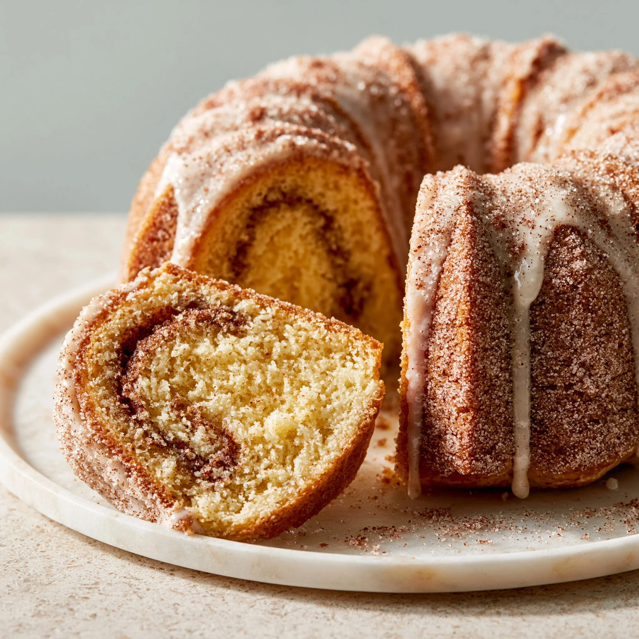 Cinnamon Swirl Bundt Cake